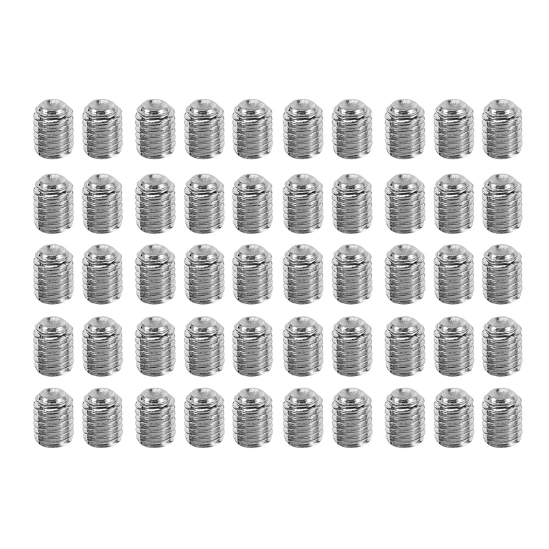 

M3x4mm Stainless Steel Hex Socket Set Cap Point Grub Screws 50Pcs