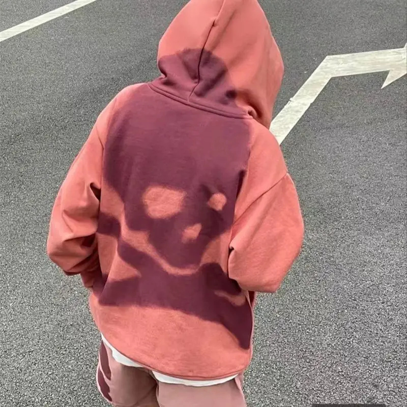 

Mastermind Japanese Co фирменная с принтом головы черепа и вышивкой из чистого хлопка тонкая флисовая Мужская и Женская толстовка