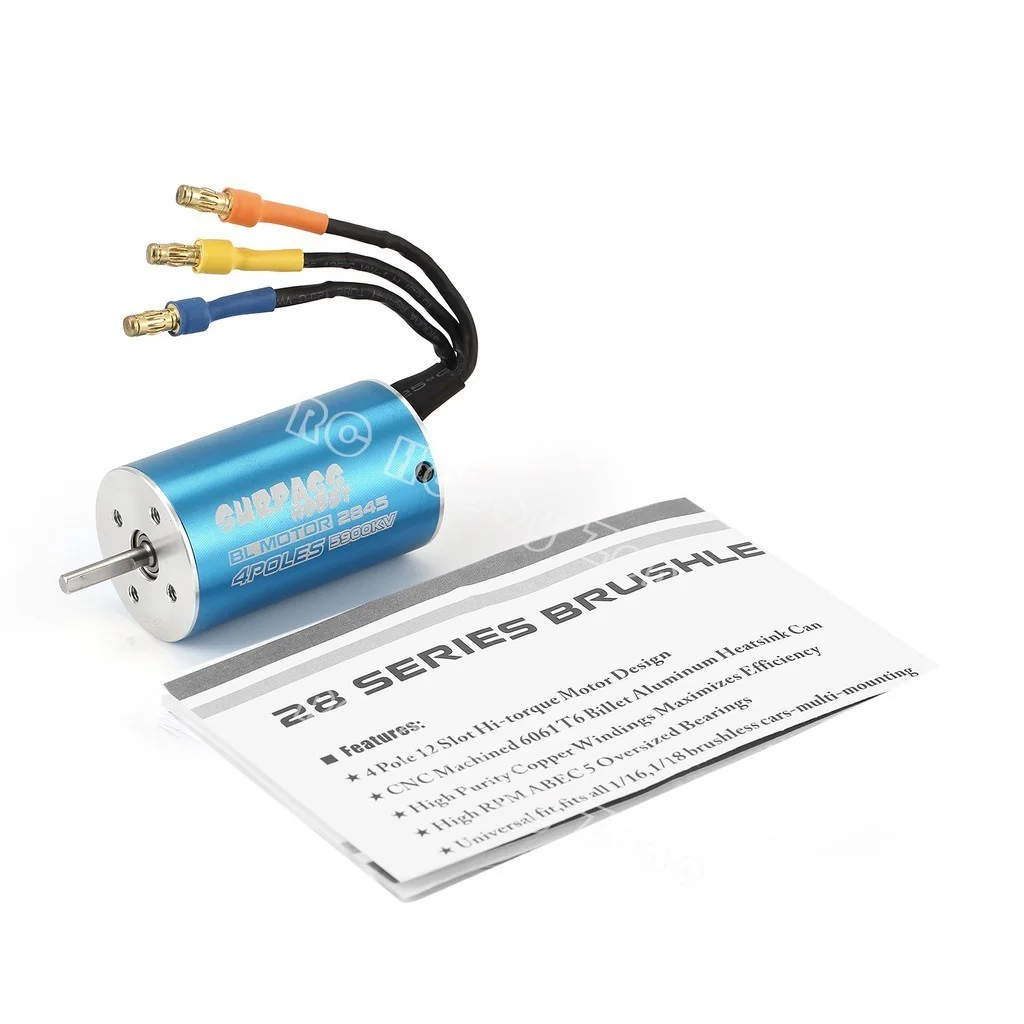 Водонепроницаемая бесщеточная моторная лодка 2430 2435 2440 2445 2838 для Wtloys |