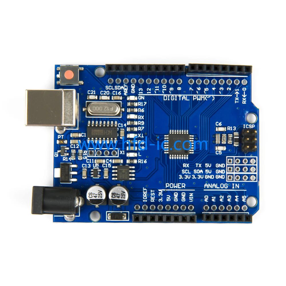 

Controller Board CH340 Chip, Compatible with Arduino IDE