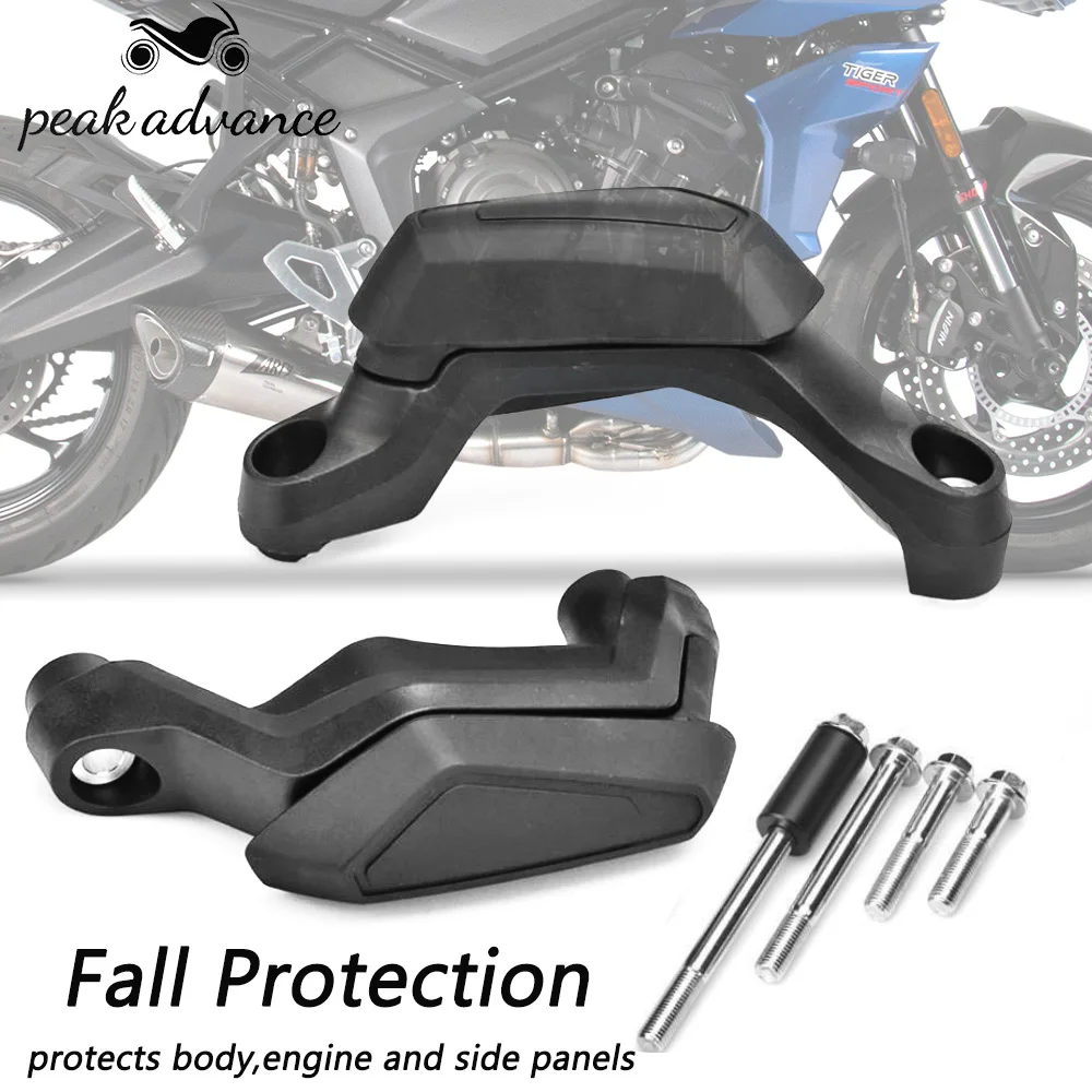 

Engine Guard Anti Crash Frame Slider Fall Protection Falling Crash Protector Cover For Tiger Sport 600 2022 Motorcycle