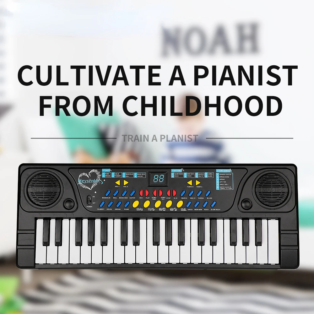 Enlarge Midi Controller Keyboard Electronic Piano Kid Portable Electronic Piano Flexible Organ Elektroniset Urut Music Synthesizer