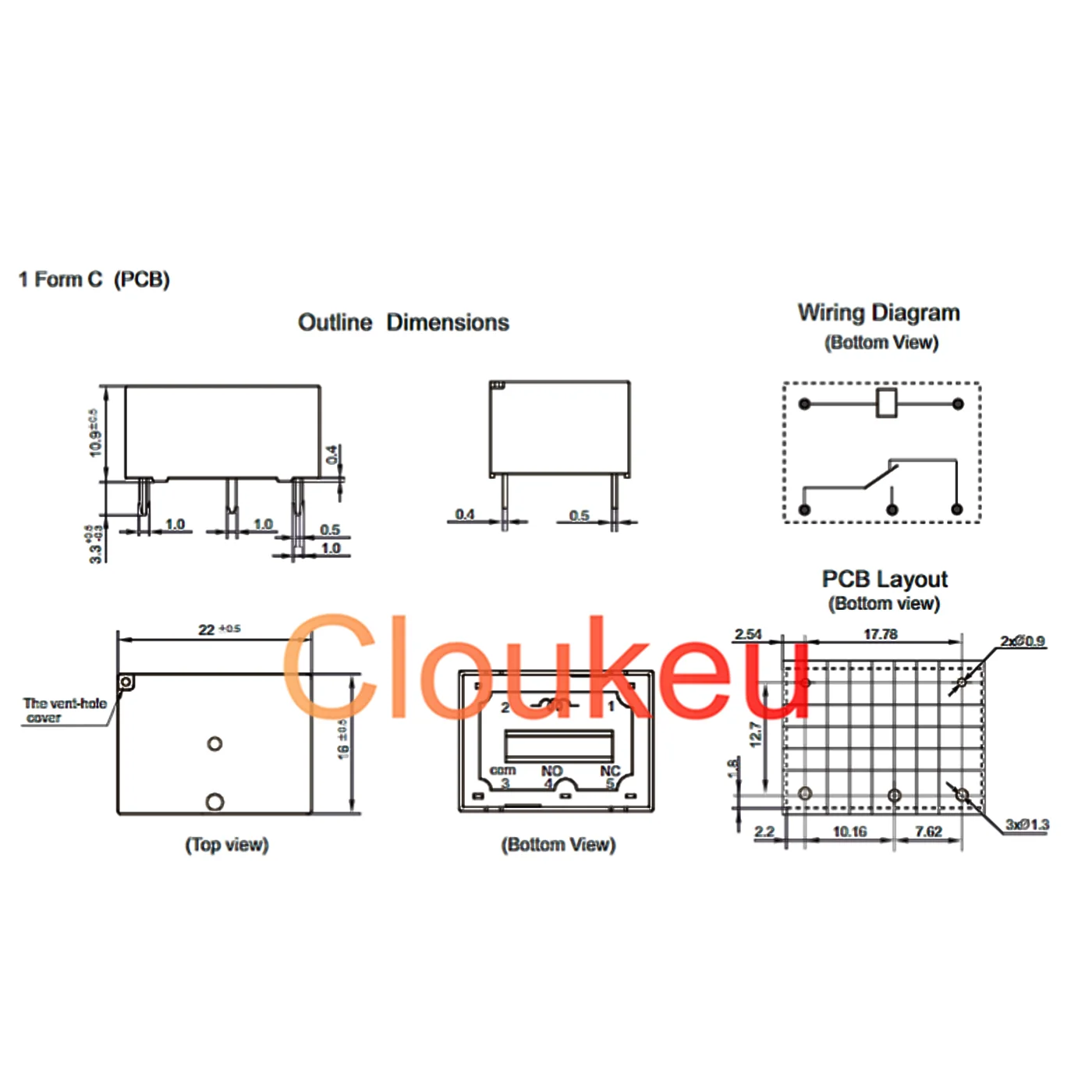 Hf7520 реле datasheet