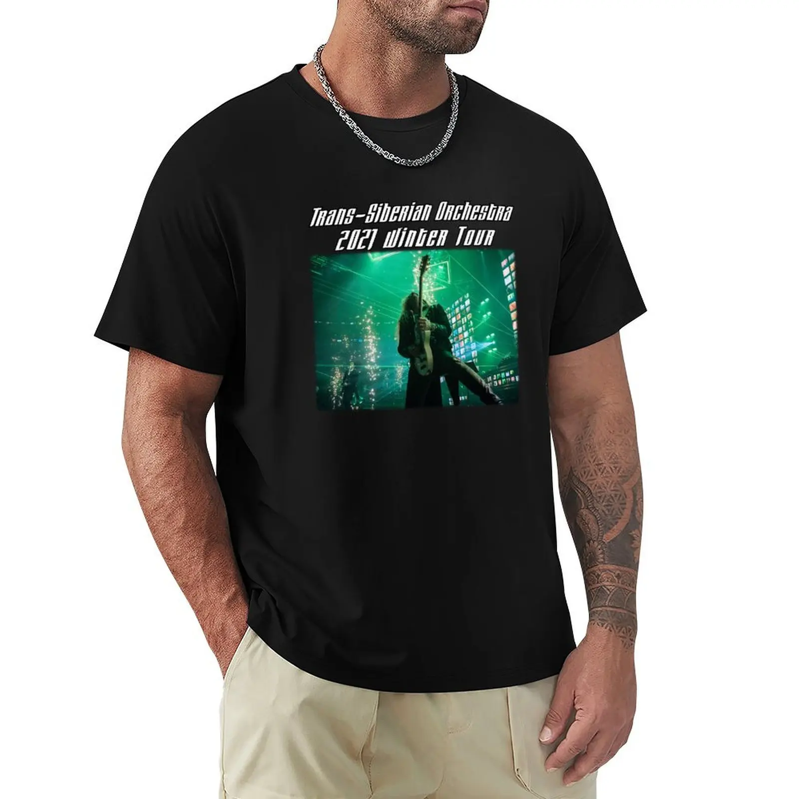 Фото REH TRANS REAHYER SIBERIAN TESYH ORCHESTRA REARY 2021 TREAR WINTER RTEAT TOUR RGFDHFDE Футболка с художественным принтом, повседневный топ №1
