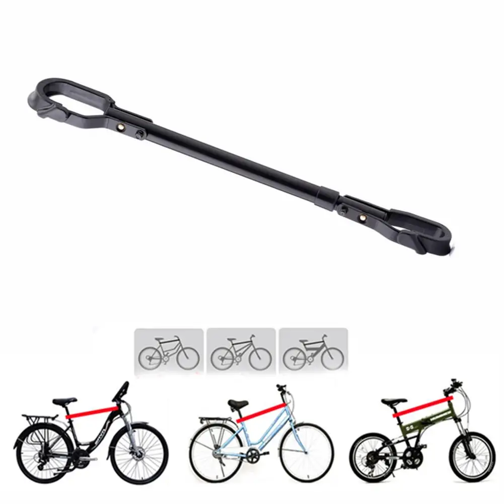 Beam Cross-bar Fixing  Frame Bike Top Tube Adjustable Stretch Adapter Mountain Bike Bicycle Frame Conversion Device