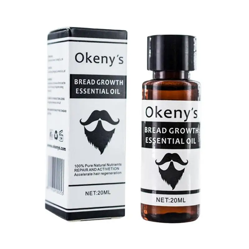 Original Beard Growth Oil Mustache Grow Stimulator Accelerate Oil Thicken Hair Beard Oil For Men Beard Grooming Treatment Beard images - 6