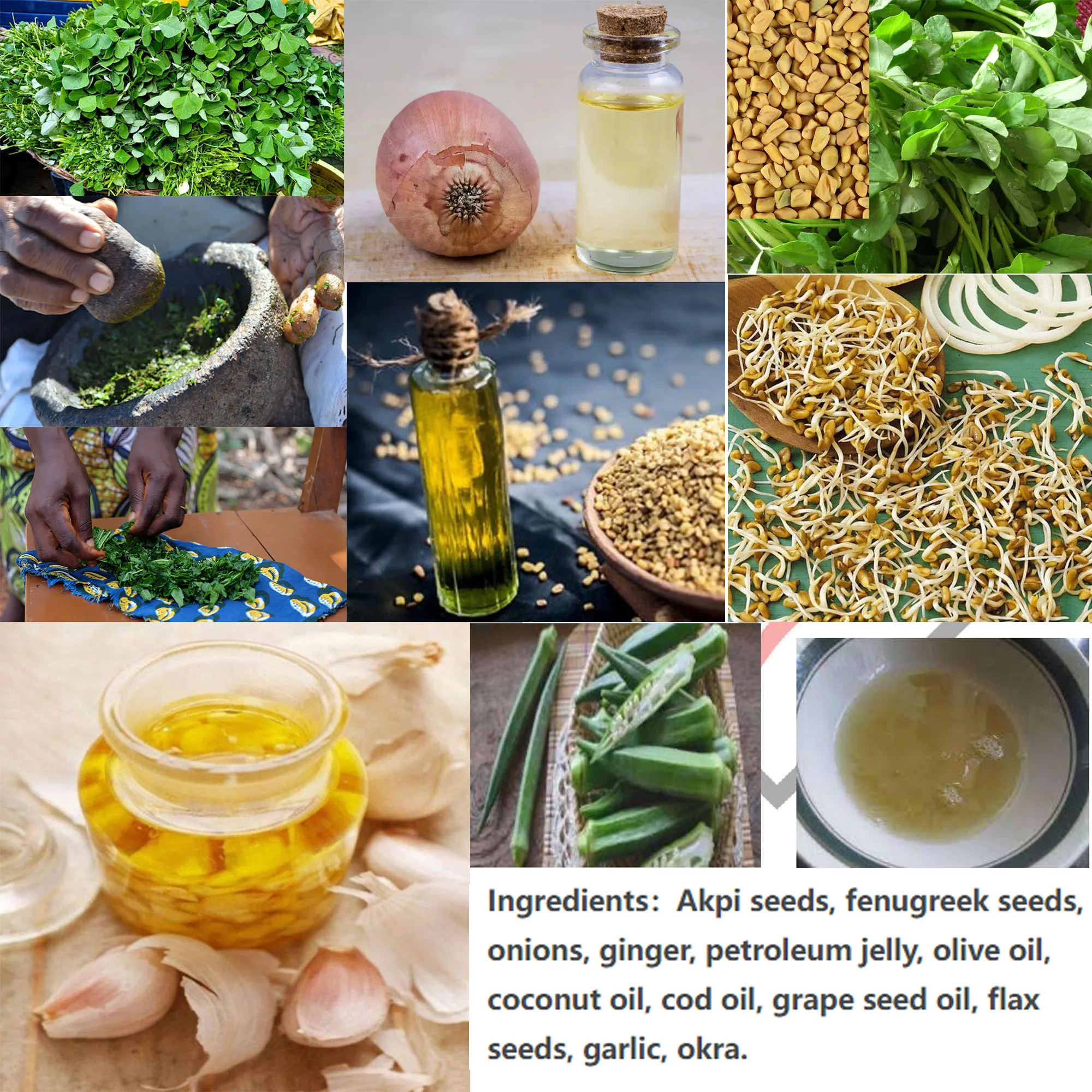 Массажное масло для бедер из Западной Африки увеличивает изгиб ваших кривых с