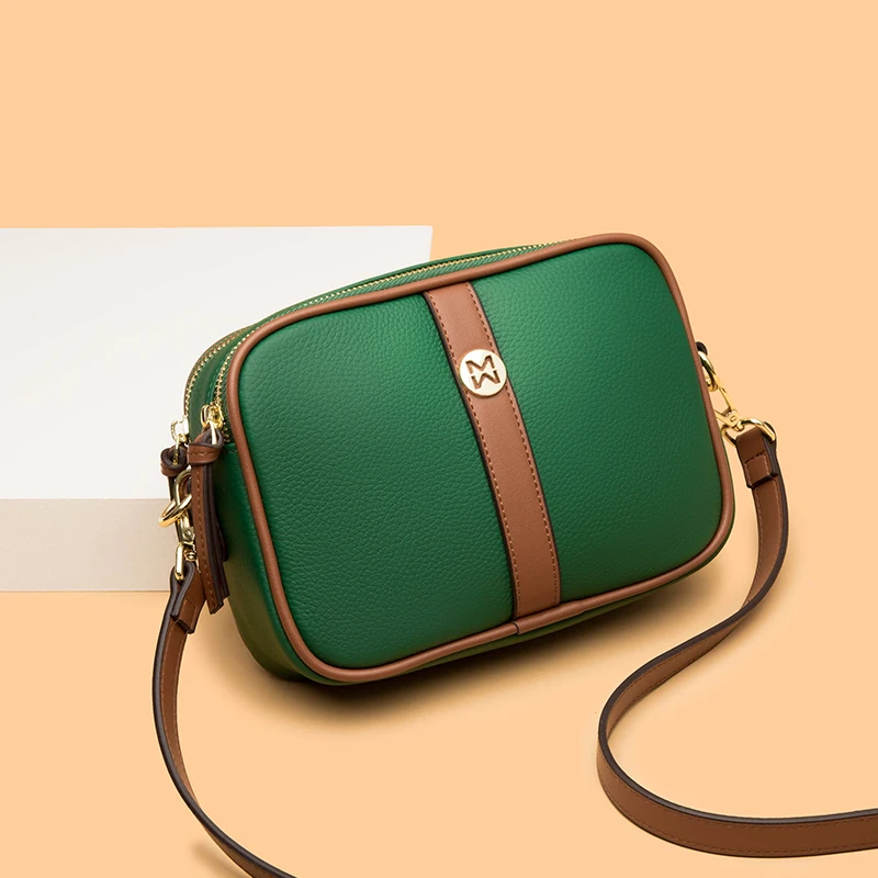 

Genuine Leather Tote Bag High Quality Cowhide Ladies Handbags 2021 Luxury Women Shoulder Bag Small Crossbody Bags For Women Sac