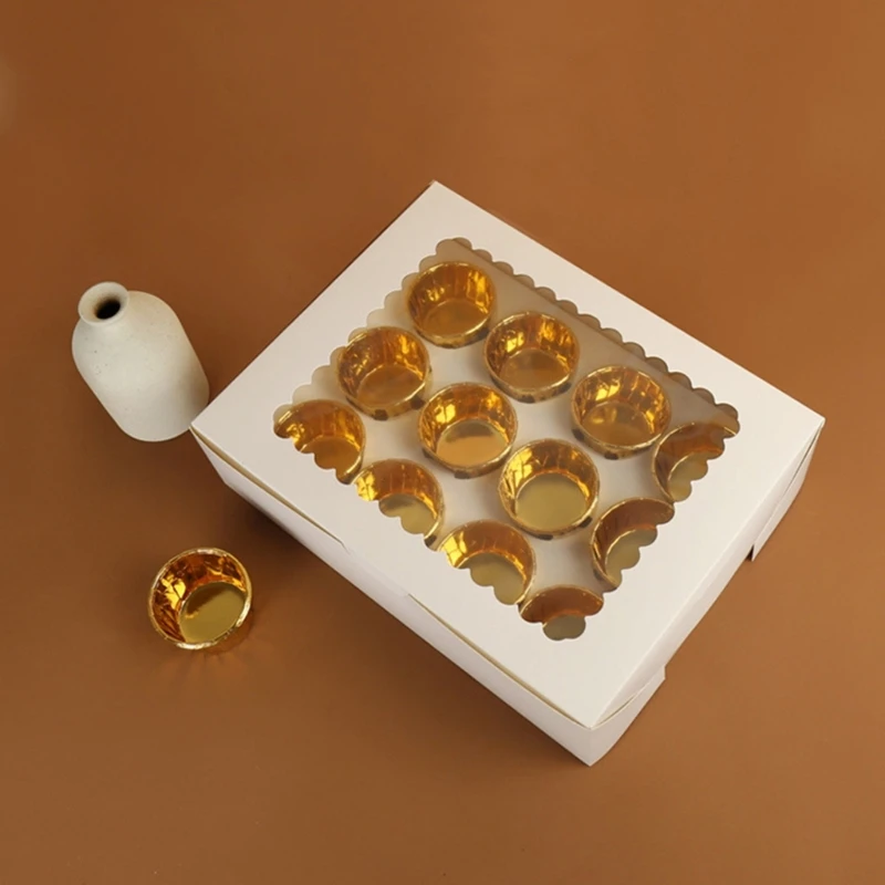 

5pcs Cupcake Boxes Multifunction Wrapping Household Accessory