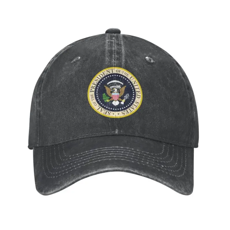 

New American Presidential Seal Baseball Cap Men Women Personalized Adjustable USA Trump Election Vote Dad Hat Summer