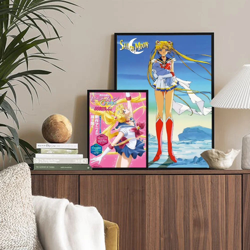 Самоклеящийся Художественный Постер T-Tsuking U-Usagi Современный Стиль Белая Бумага С