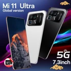 Новый смартфон глобальная версия Mi 11 Ultra 5G Qualcom 888 дюймов 16 ГБ + ТБ две Sim-карты разблокированные мобильные телефоны Android 7,3 дюйма 64 мп