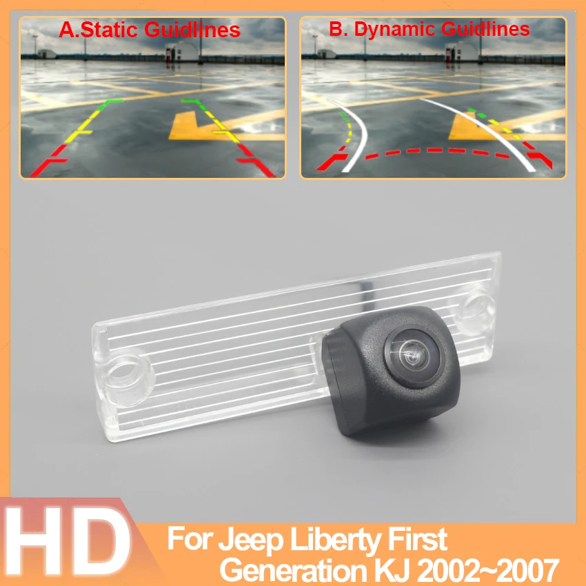 Камера заднего вида для Jeep Liberty First Generation KJ 2002 ~ 2004 2005 2006 2007 ночного видения/камера