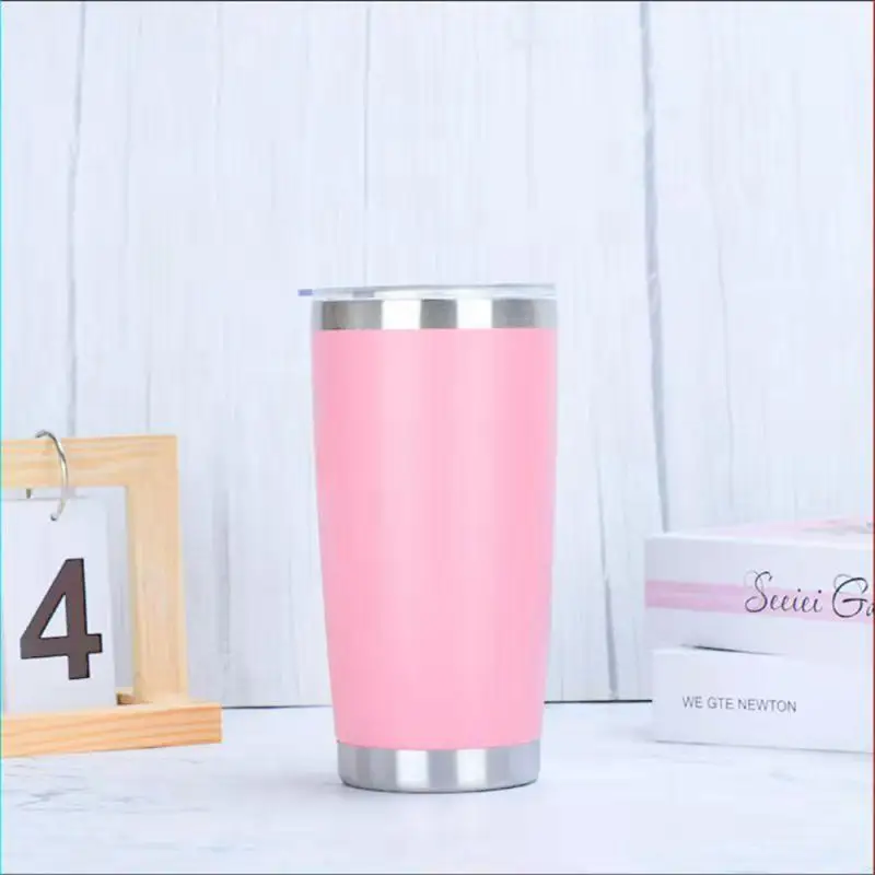 

Portable Anti-sweat Design Water Bottle Flip Lid Car Ice Cups Low Temperature Resistance Drinking Cup Wholesale Vacuum Mug