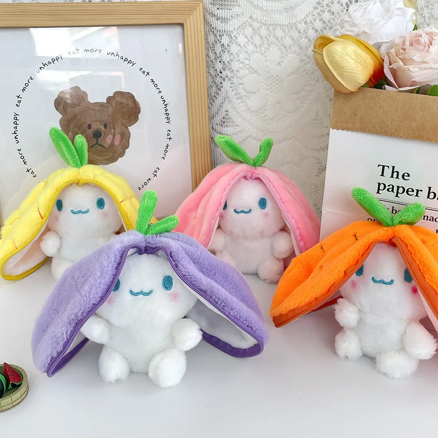 Sanrio Cinnamoroll плюшевый брелок аниме куклы игрушки рюкзак кулон аксессуары подарок