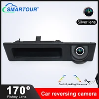 170 degree fisheye silver lens hd night vision vehicle rear view camera for bmw 5 series f10 f11 3 series f30 f31 f32 x3 f25