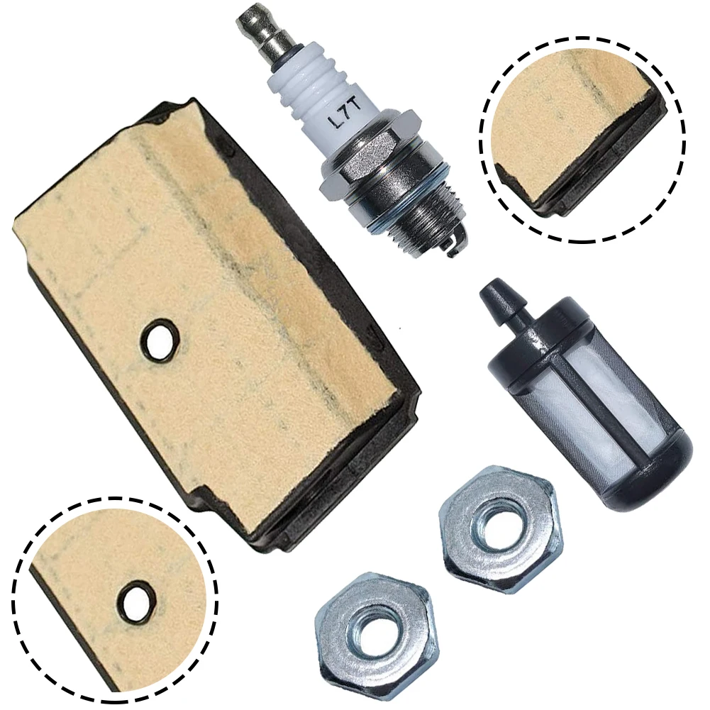 

New Practical Air Filter Kit Parts Replacement Set Spark Plug Accessories