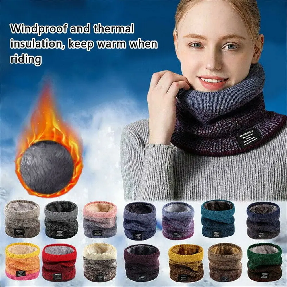 

Зимний Теплый мягкий флисовый шарф для мужчин и женщин