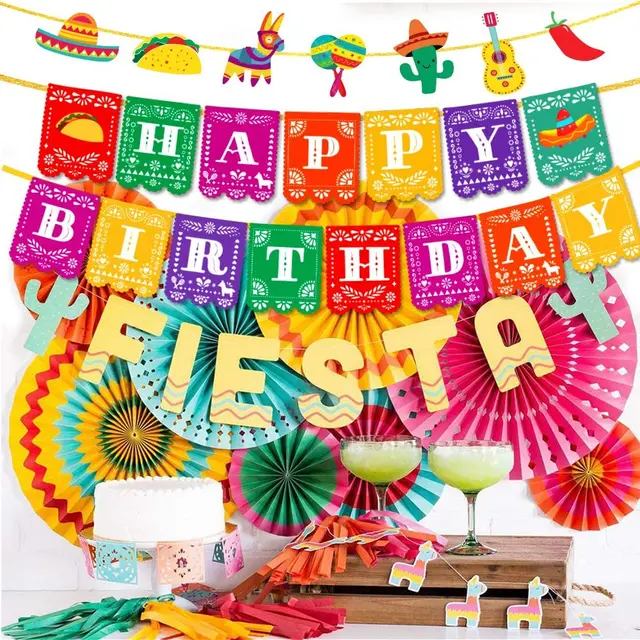 Large Cinco De Mayo Banner, Mexican Fiesta Party Supplies Decoration