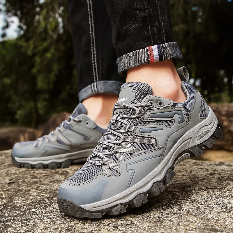 

Кроссовки мужские сетчатые для активного отдыха, на весну/лето