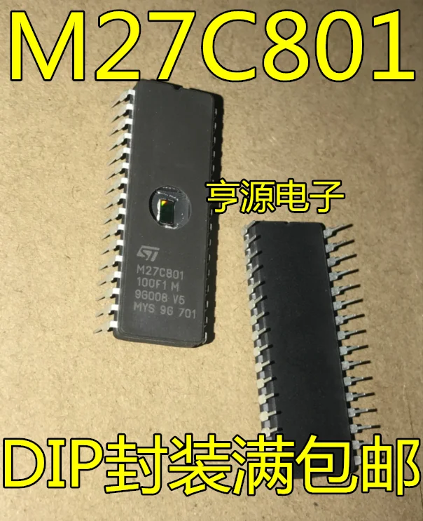 

5pcs original new M27C801-100F1 M27C0801 DIP32 Ceramic Mirror Memory Dual Column CDIP Ceramic