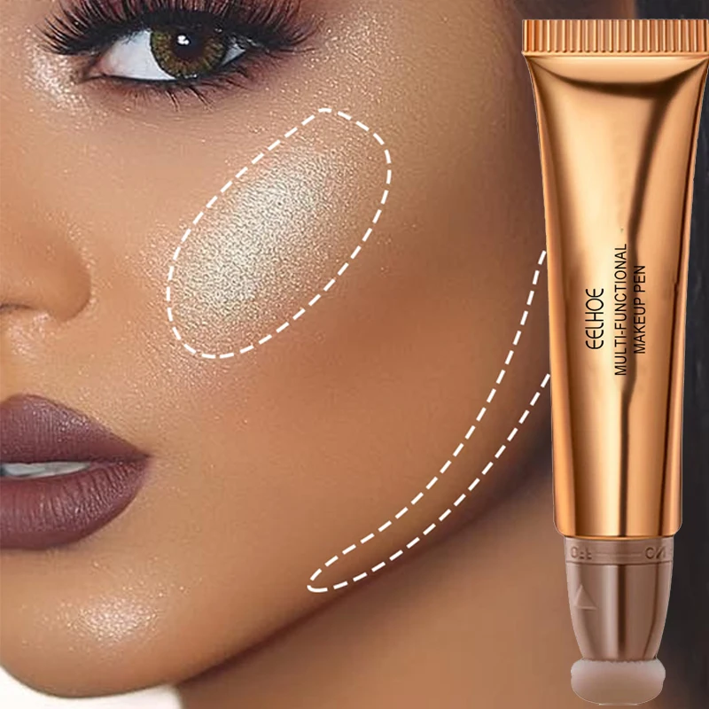 1PC Waterproof Multi-function Makeup Pen Face Make Up Bronze