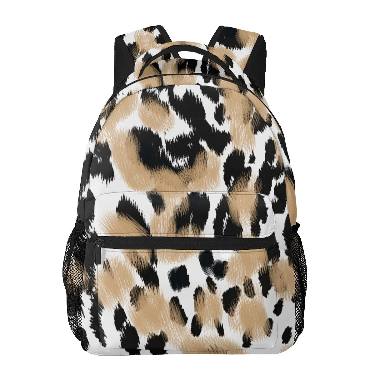 

Women Men Backpack Animal Leopard Print Travel Female Bag Male Laptop Backpack Book Bag
