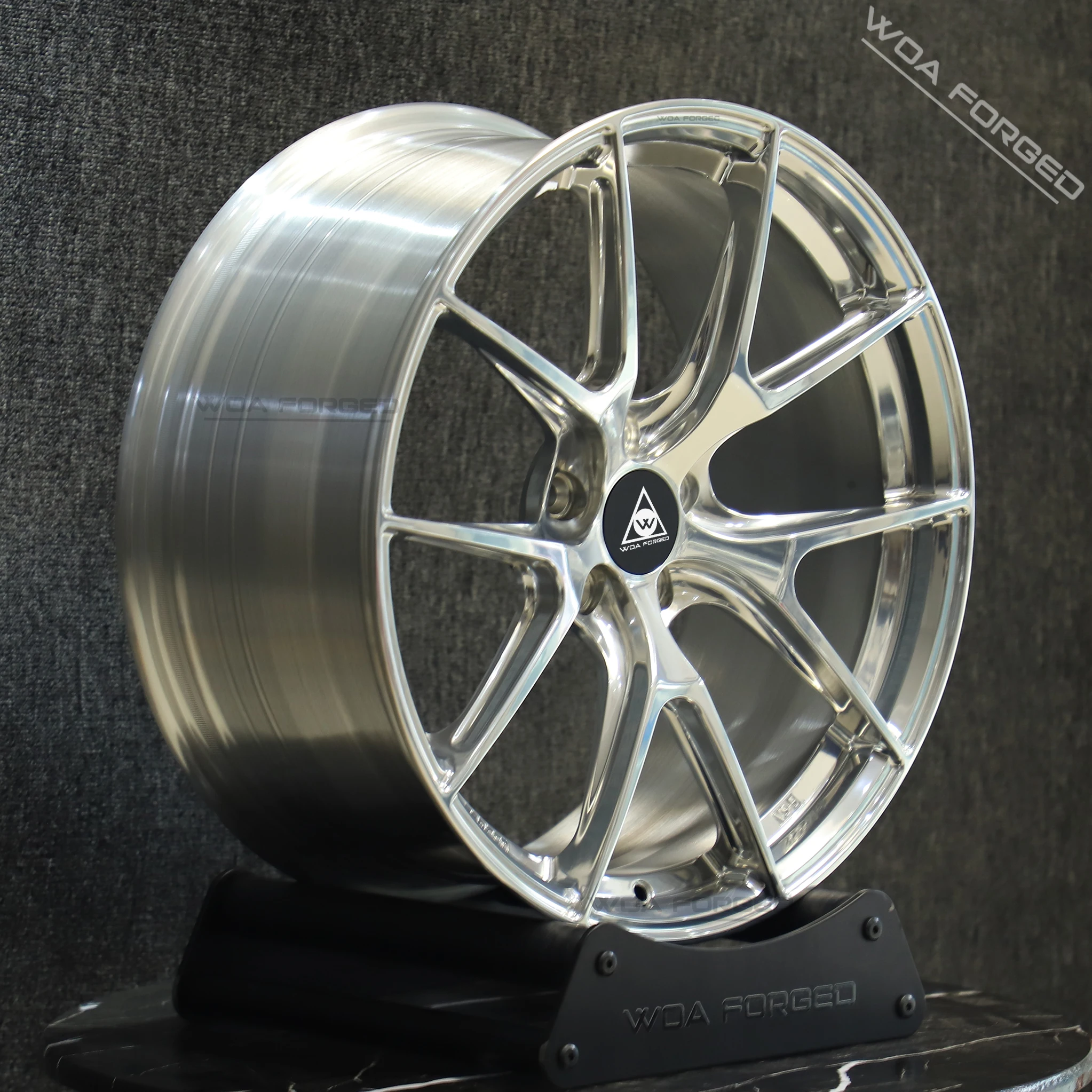 Фото Кованые диски Chrome Brushed Aluminum VS5RS для BMW M2 F80 F90 E46 E92 M3 M4 G20 G30 G80 330i M340i 5x120 5x112 №3