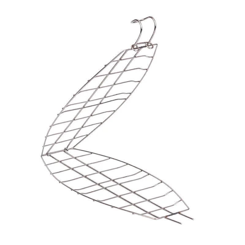 Коммерческий подвесной цилиндр для выпечки проволочный сетчатый зажим барбекю