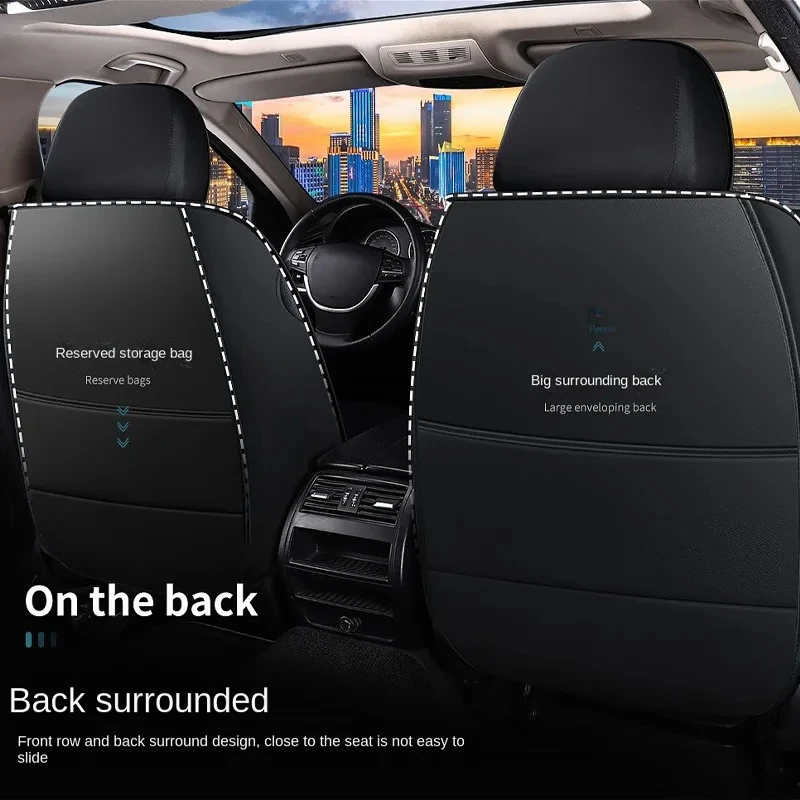 WZBWZX универсальные кожаные чехлы для автомобильных сидений Jaguar все модели xf xj 6/8/12