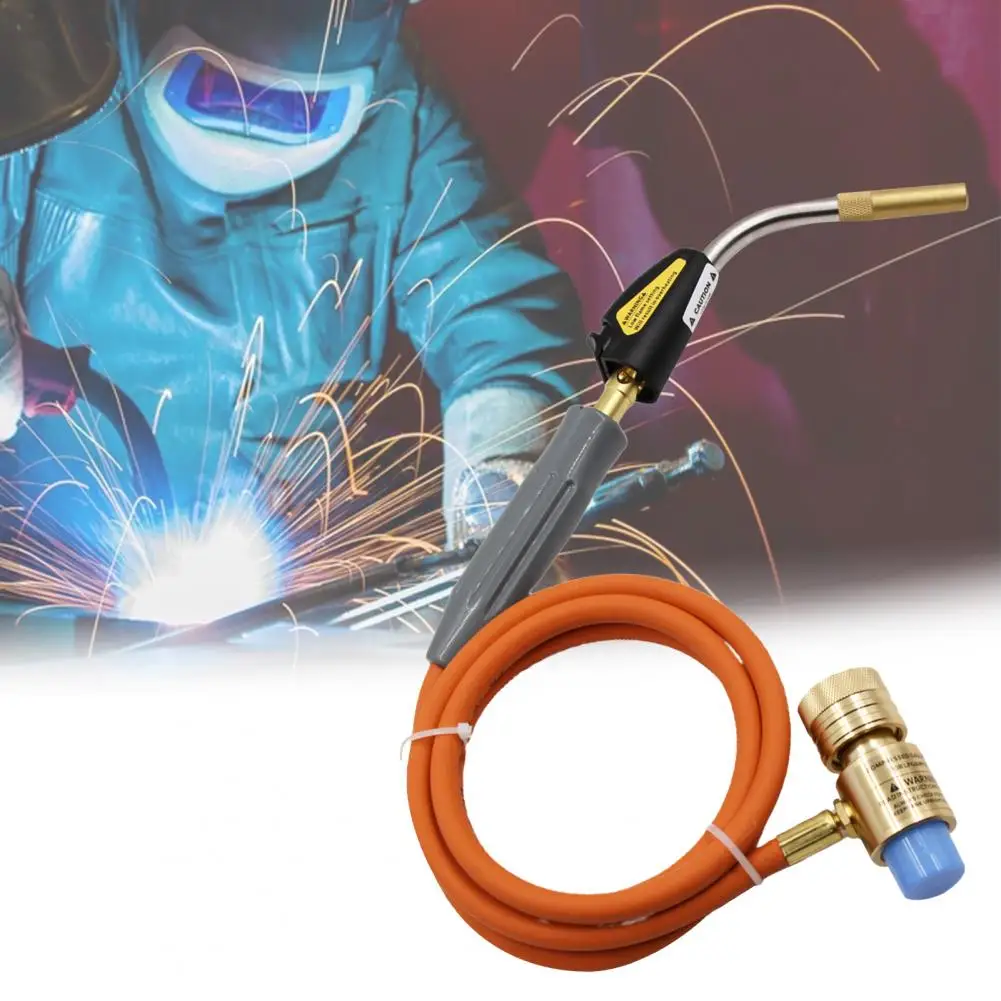 

Useful Gas Torch Anti-rust Gas Welding Torch High Pressure Resistance Self-igniting Gas Welding Turbo Torch Self-igniting