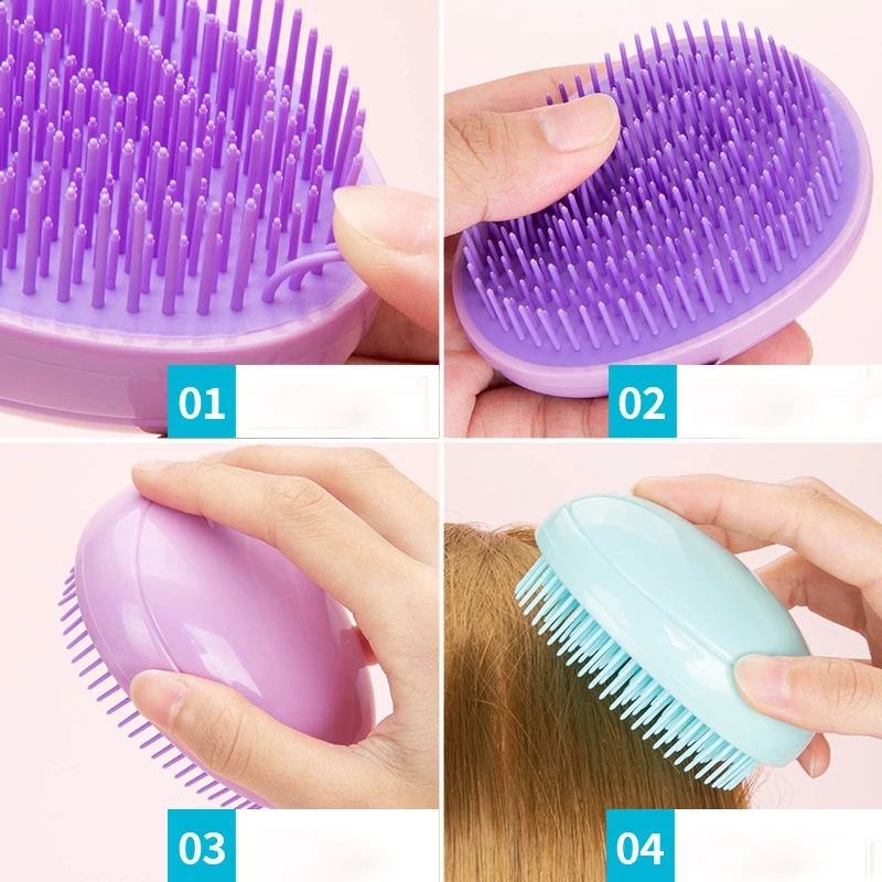 Расческа для волос в форме яйца