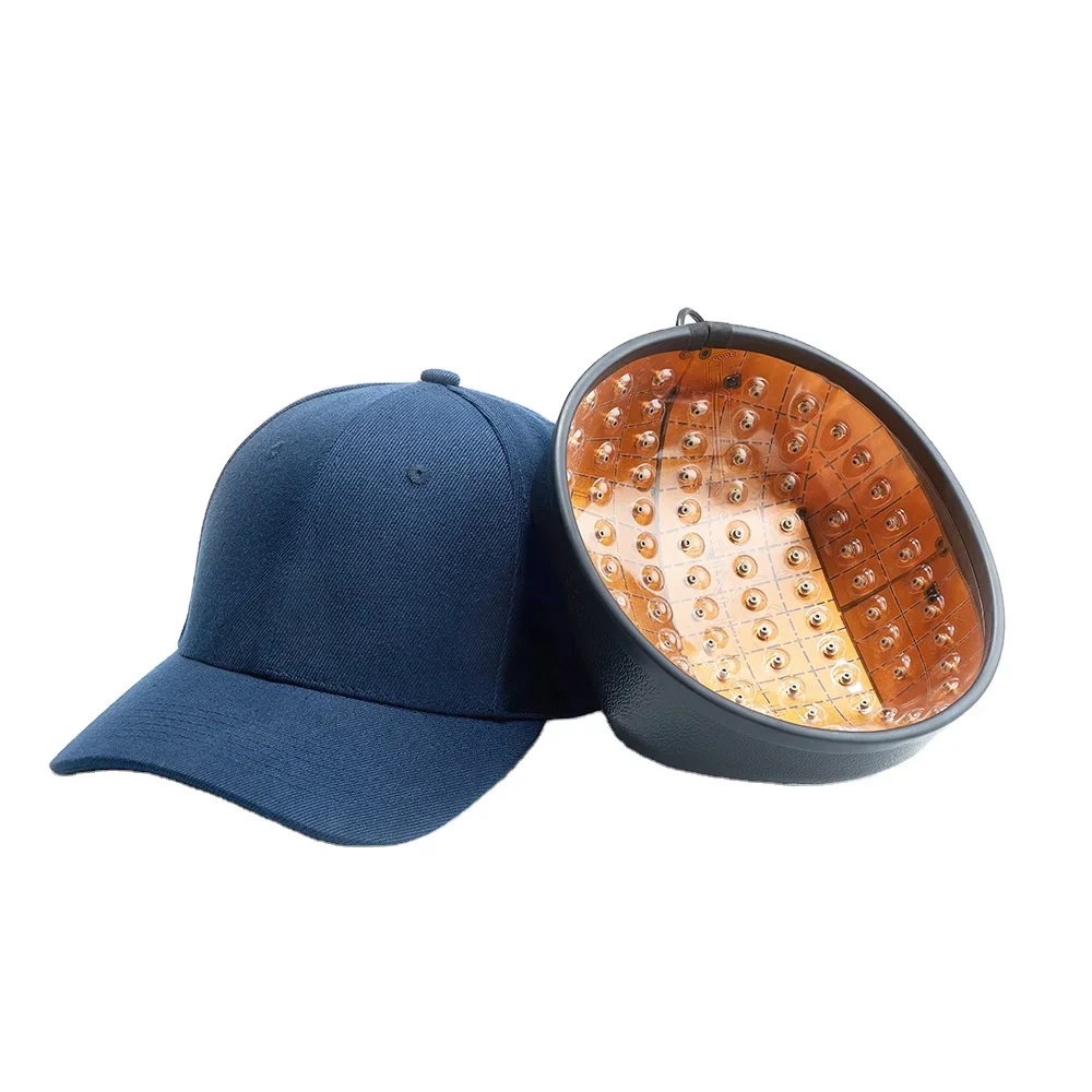 Портативный 650nm LLLT мужской женский выпадение волос андрогенное лечение Alopecia