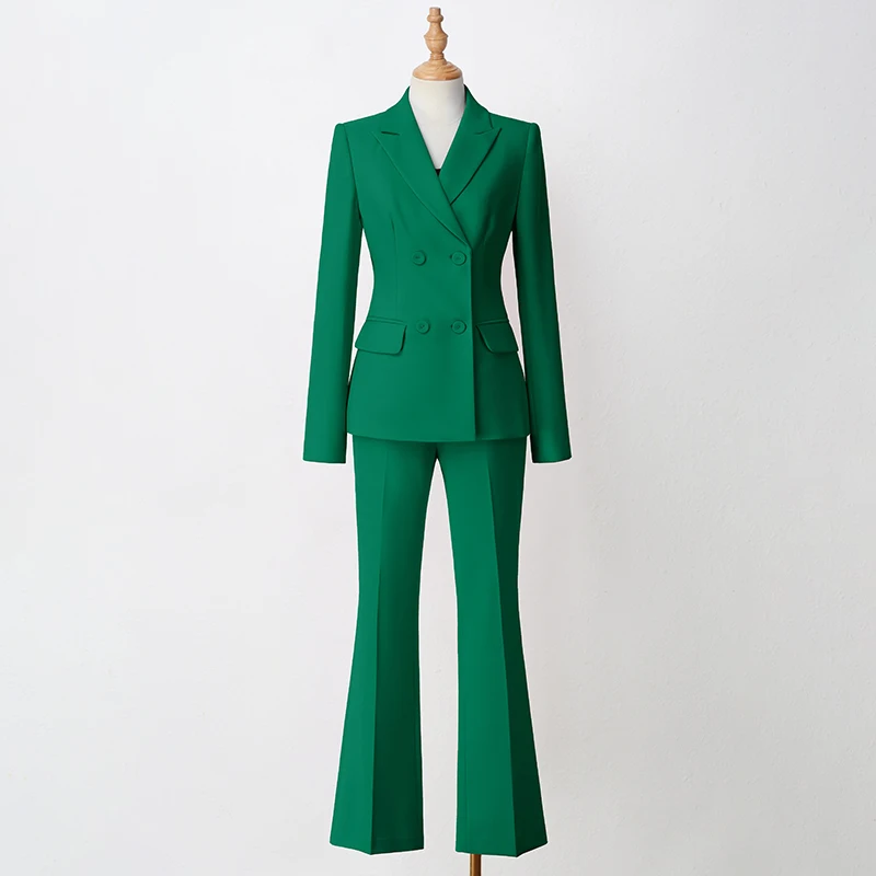 

Женский костюм-блейзер с длинным рукавом, осень 2023