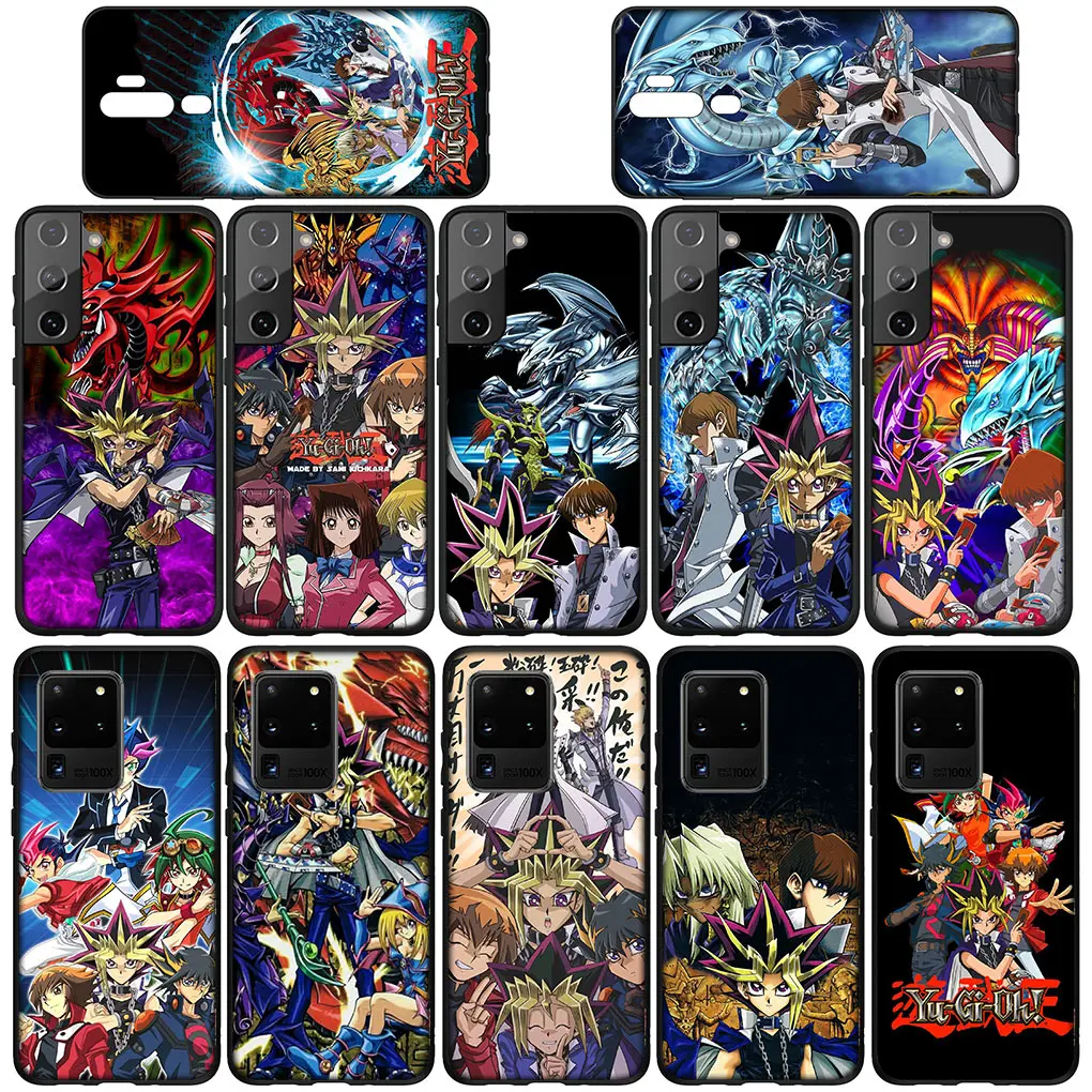 YuGiOh Yugi Muto Yu Gi Oh Phone Cover Case for Samsung Galaxy Note 20 Ultra 10 8 9 S10 Lite S9 A6 A8 Plus A9 Soft Casing