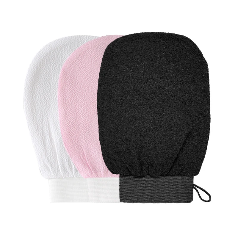 

1PCS Shower Bath Scrub Glove Exfoliating Body Scrub Facial Tan Massage Mitt Removal Exfoliate Peeling Glove Bathing Gloves