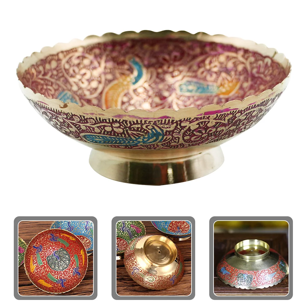 

Portable Sturdy Exquisite Smooth Ornamental Water Offering Cup Worship Supply Offering Cup for Altar Accessory Temple Decor