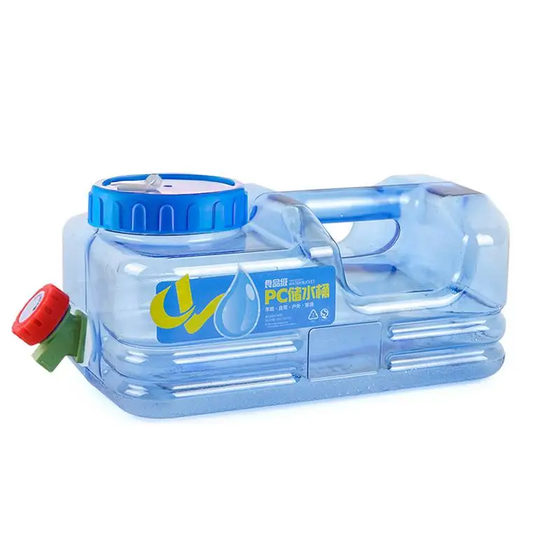 

Portable Water Storage Tank 5.5L Multi-Purpose Portable Water Storage Jug Large Water Tank With Faucet For Outdoor Camping