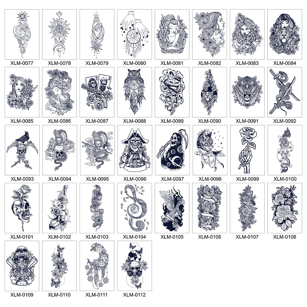 

Dark Plant Herbal Juice Tattoo Sticker Cute Waterproof Durable Wholesale Art Hotwife Fake Tattoos for Women Tatto Festival Tatoo