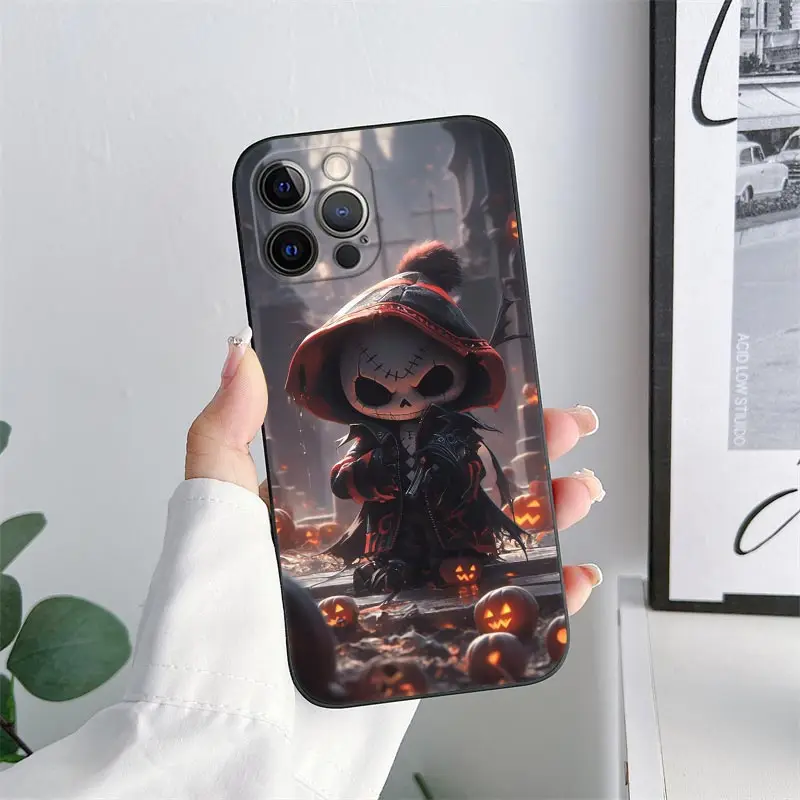 Чехол Baby Jack Skellington на Хэллоуин для Honor 600 Lite 400 Pro X9D X8D X7D X6D X9B X8B X9C X9A X5C Y7 Y9 Magic 5 6 7 Lite (art.: 3920dad533b98) - 3920dad533b98