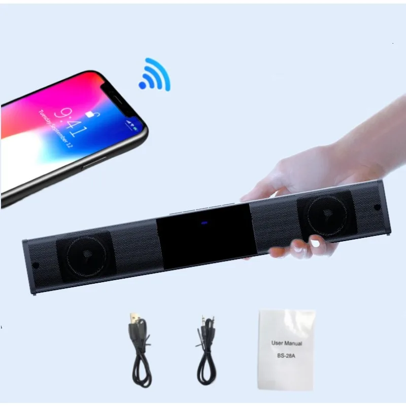 Wireless Bluetooth Soundbar Speaker System Surround Stereo Home Theater TV Projector Super Power Parlante Bluetooth Speaker