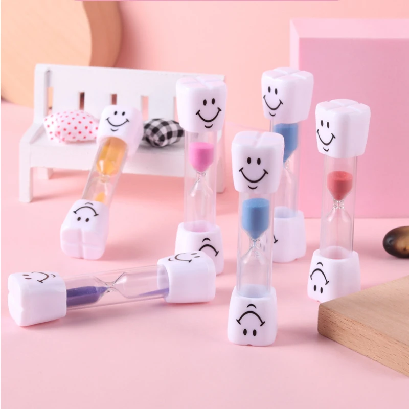 3 Minute Smiling Face Tooth Brushing Hourglass Sand Timer Sa