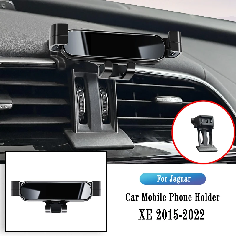 

Navigate Support For Jaguar XE 2015-2022 Gravity Navigation Bracket GPS Stand Air Outlet Clip Rotatable Support Auto Accessories