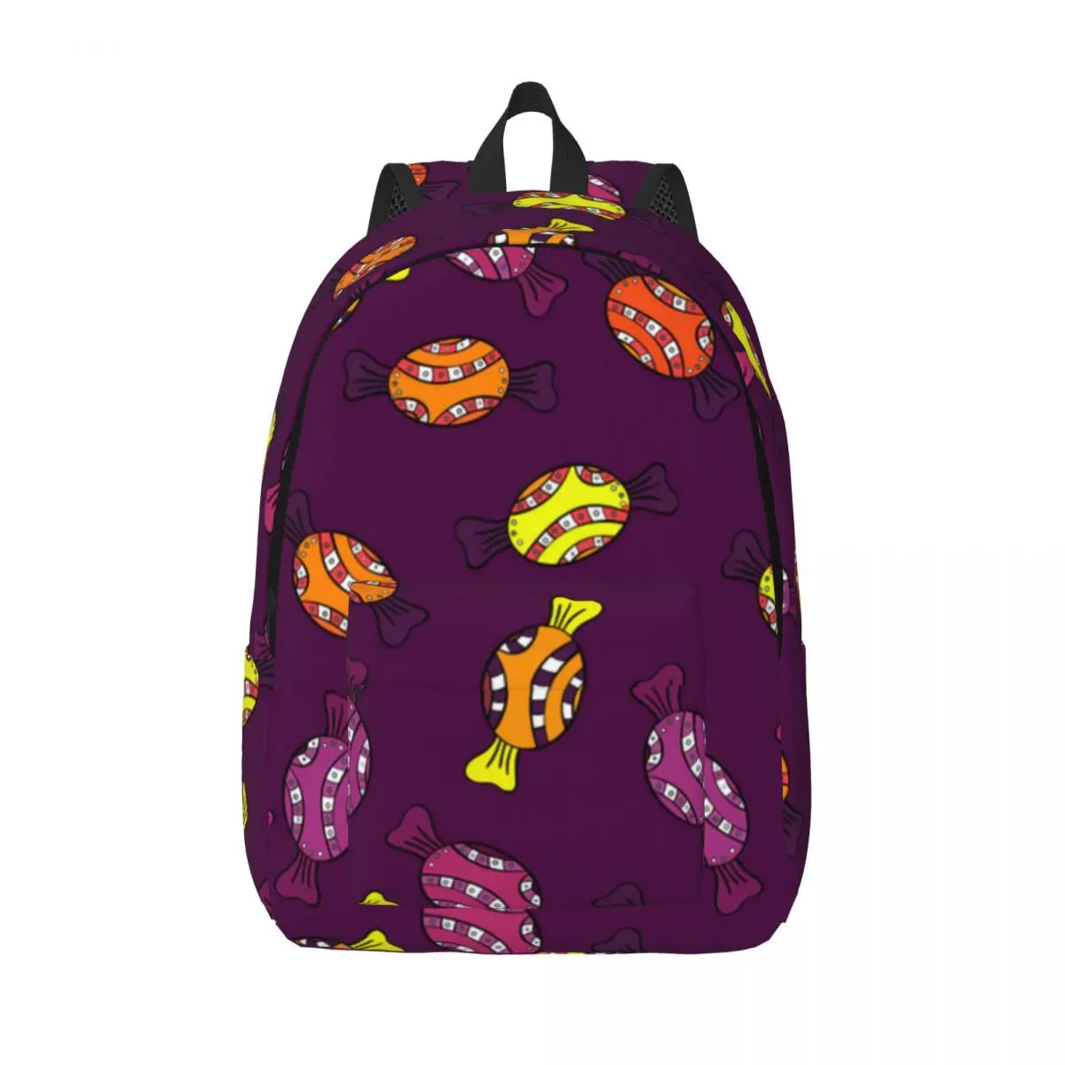 

Candy Colorful Backpack Male School Student Backpack Female Large Capacity Laptop Backpack