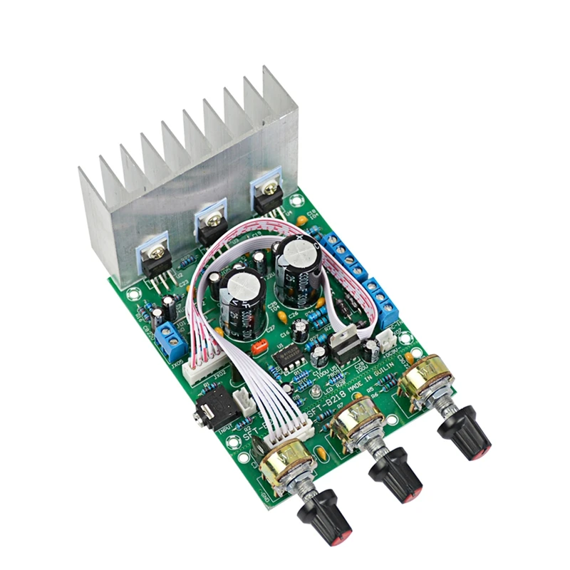 

BAAY TDA2030A Amplifiers Audio Board 2.1 Fever Subwoofer Amp Board Compatible With LM1875 DIY For Home Theater