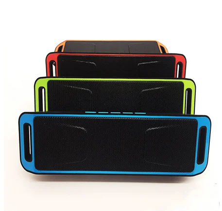 

Portable Bluetooth Speaker wireless mini Speaker Amplifier Stereo Subwoofer Speaker TF USB Built-in Mic Dual Bass