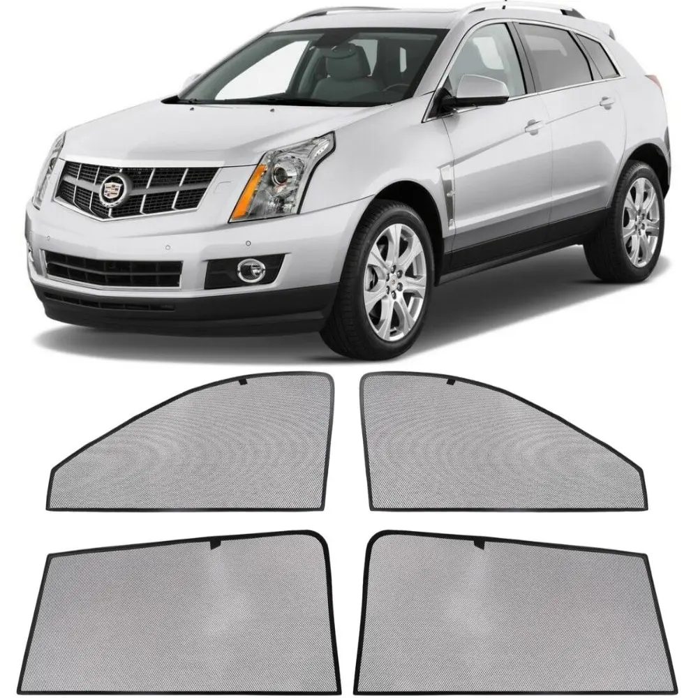 Каркасные магнитные шторки Cobra Tuning на окна автомобиля Cadillac SRX II 5 door 2010-2016