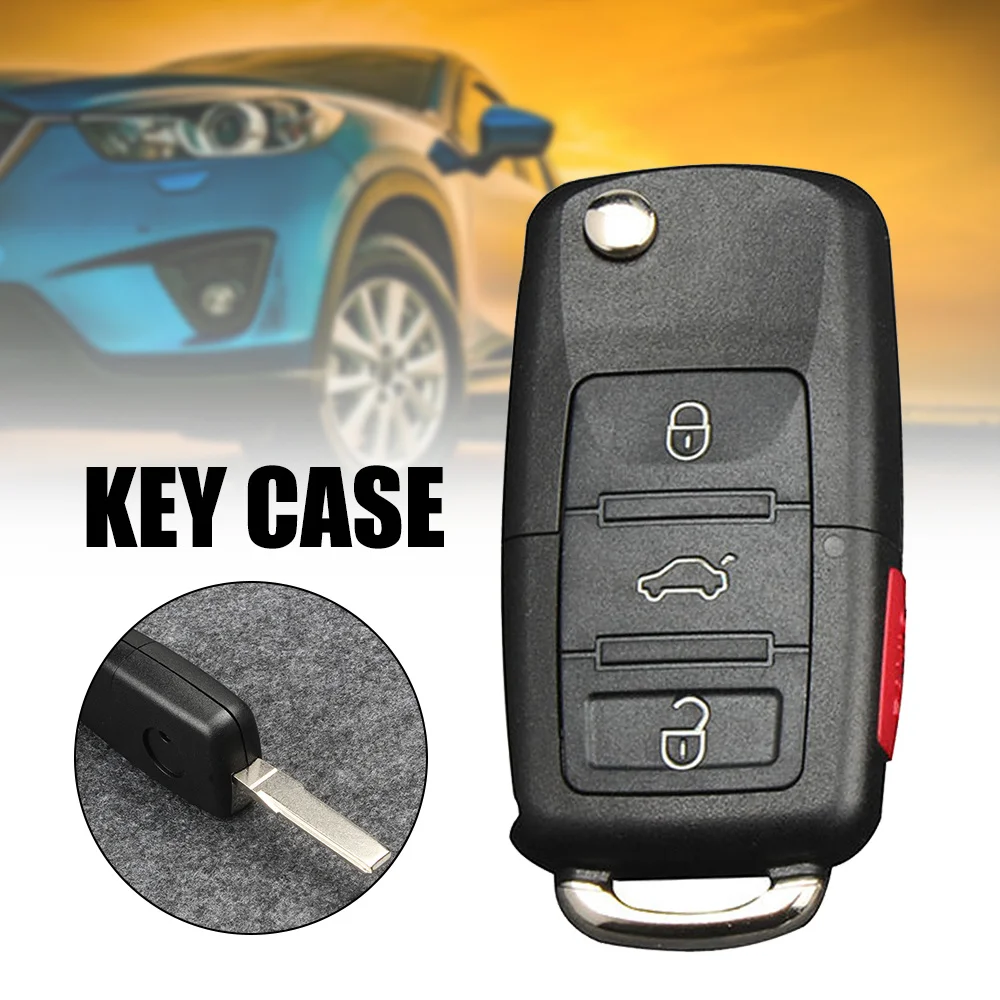 

Car Key Case Silicone 3 Buttons Protector Jacket for Jetta Passat Excellent Touch Feeling and Stylish Key Case THJ99
