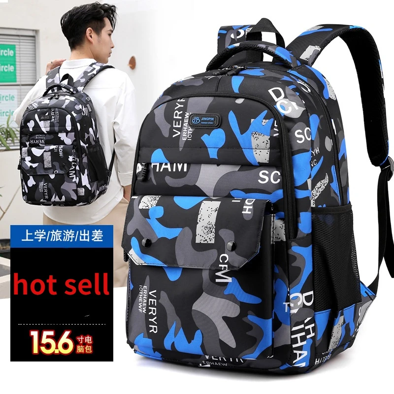 Waterproof Kids backpack children School Bags For teenager Boys camouflage school Backpack Primary Schoolbag mochila infantil