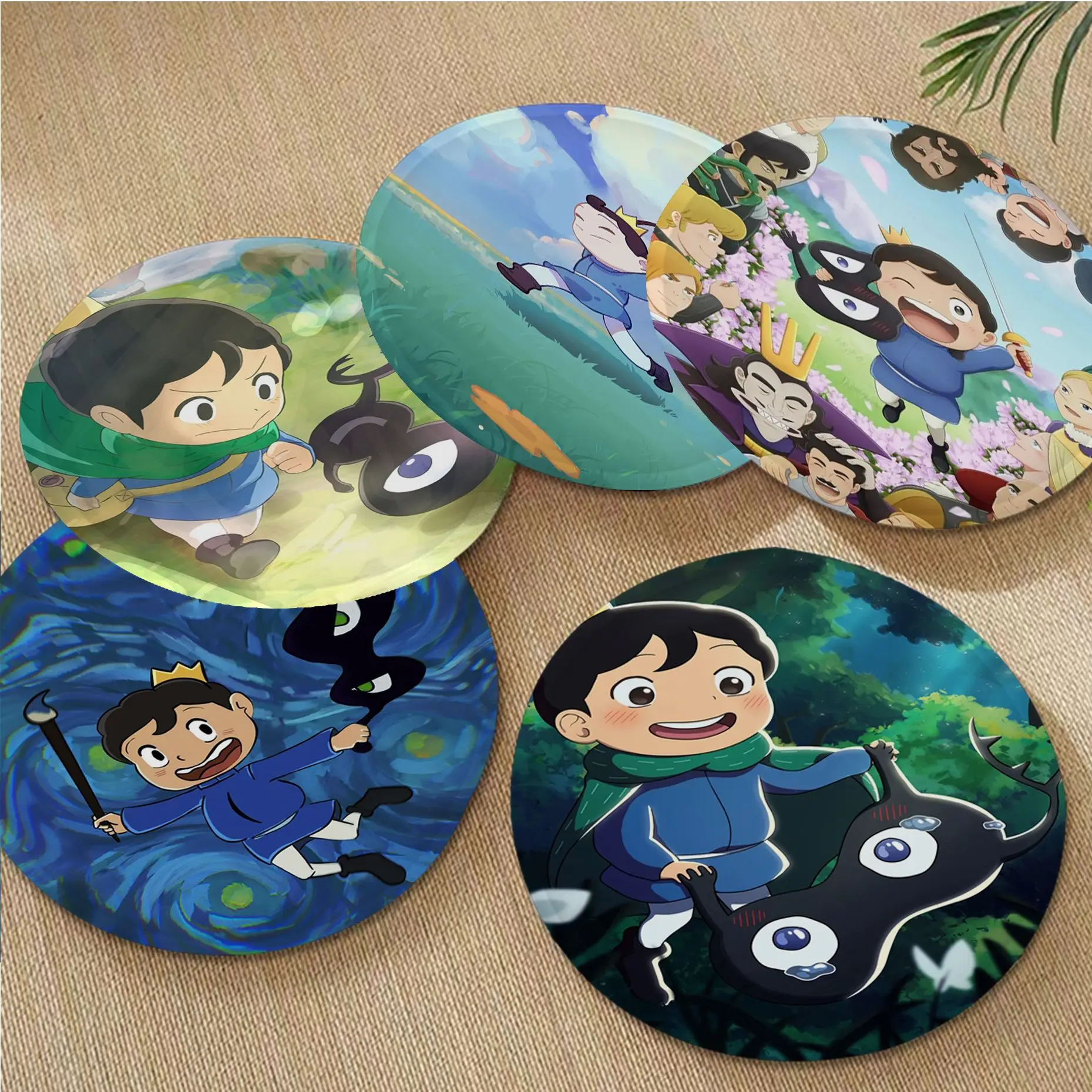 

Cartoon Anime Ranking Of Kings Simplicity Multi-Color Seat Dining Stool Pad Sponge Sofa Mat Non-Slip Cushions Home Decor